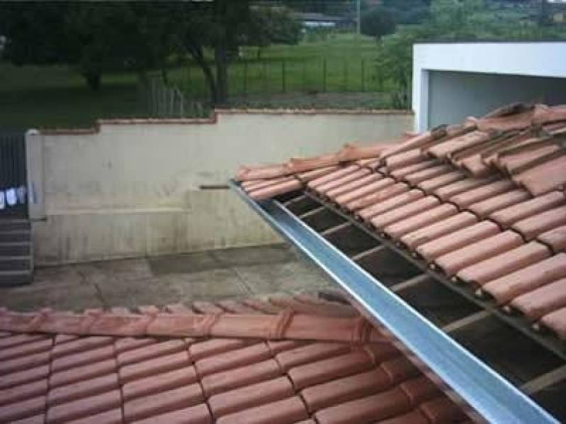 Calha de Alumínio para Telhado Preço Jardim Martinelli - Calha de Chuva Zinco