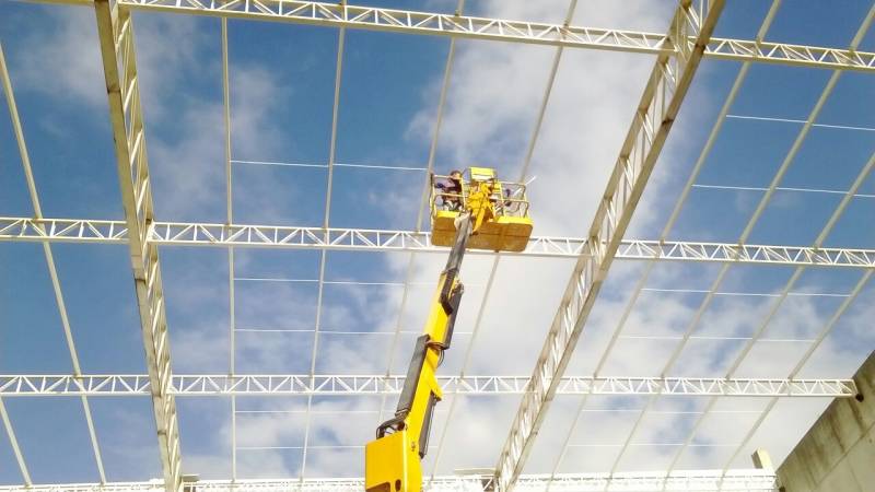 Coberturas Metálicas para Galpão Chácaras Cruzeiro do Sul - Cobertura Metálica