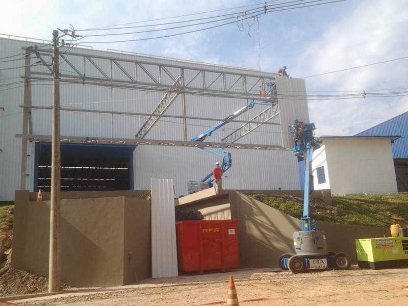 Empresa de Estrutura Metálica para Edifícios Núcleo Residencial Vila Francisca - Estrutura Metálica para Galpão Industrial