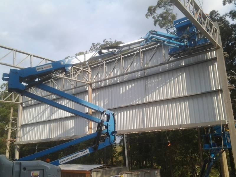 Estrutura Metálica para Indústria Parque Brasília - Estrutura Metálica para Galpão