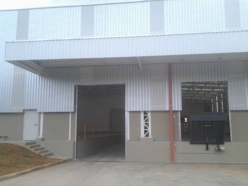 Instalação de Estrutura Metálica Industrial Parque João Damin - Estrutura Metálica