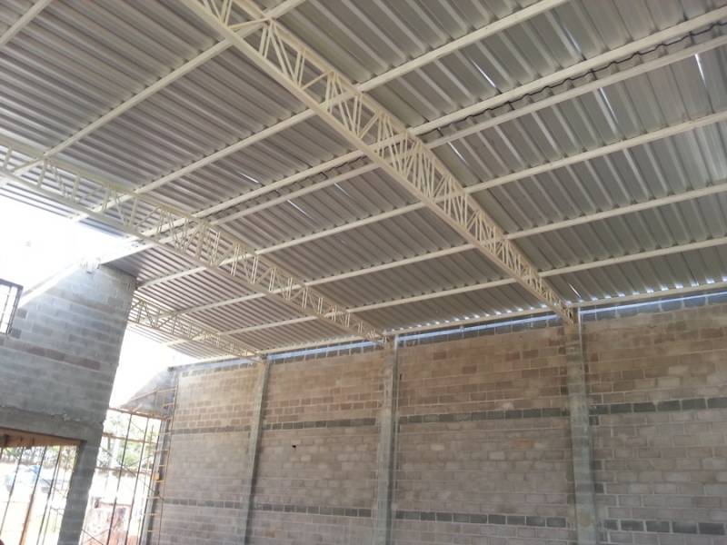 Instalação de Estrutura Metálica para Construção de Casas Vila Bourbon - Estrutura Metálica para Cobertura