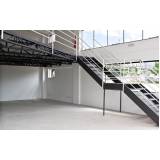 escada industrial com guarda corpo Vila Itapura