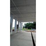 estrutura metálica para mezanino preço Parque São Quirino