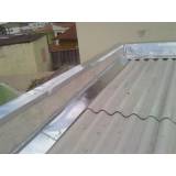 manutenção de calha de zinco para telhado Fazenda Iracema